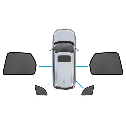 Magnetic Mesh Sun Blind Shades Suitable For Volvo XC60 2017-2024