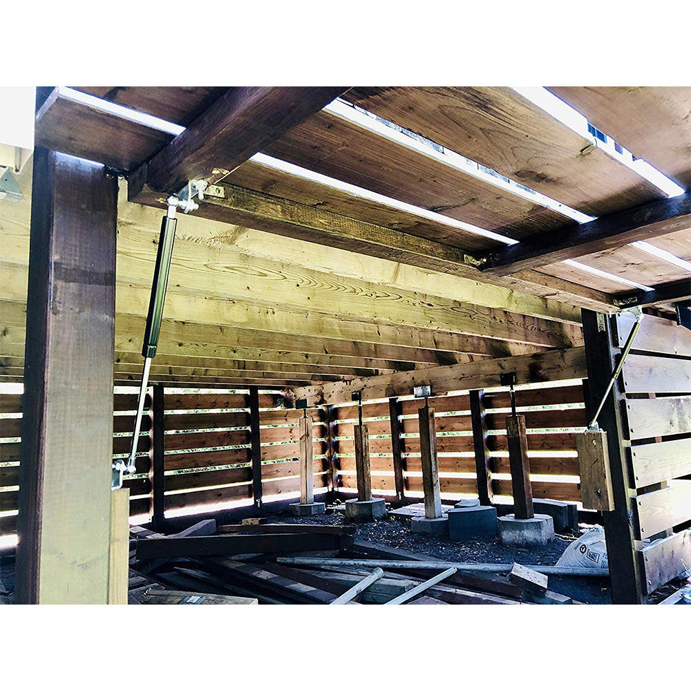 Gas Strut 500mm-350N x2  8mm Shaft  Caravans, Trailers, Canopy, Toolboxes struts.