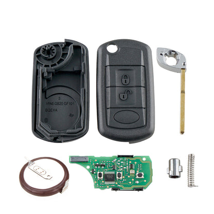 Complete Remote Key Suitable For Land Rover Discovery 3 Sport Flip Key Keyless Entry