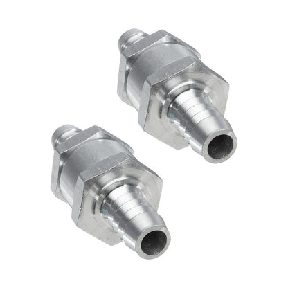 2x 3/8inch Inline Check Valve Suitable for Fuel Petrol Diesel Gas