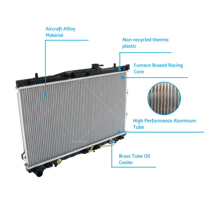 Radiator Suitable For Kia Cerato LD 2.0 4-Cyl G4GC 2004-2009 ¡§C Auto & Manual Petrol.