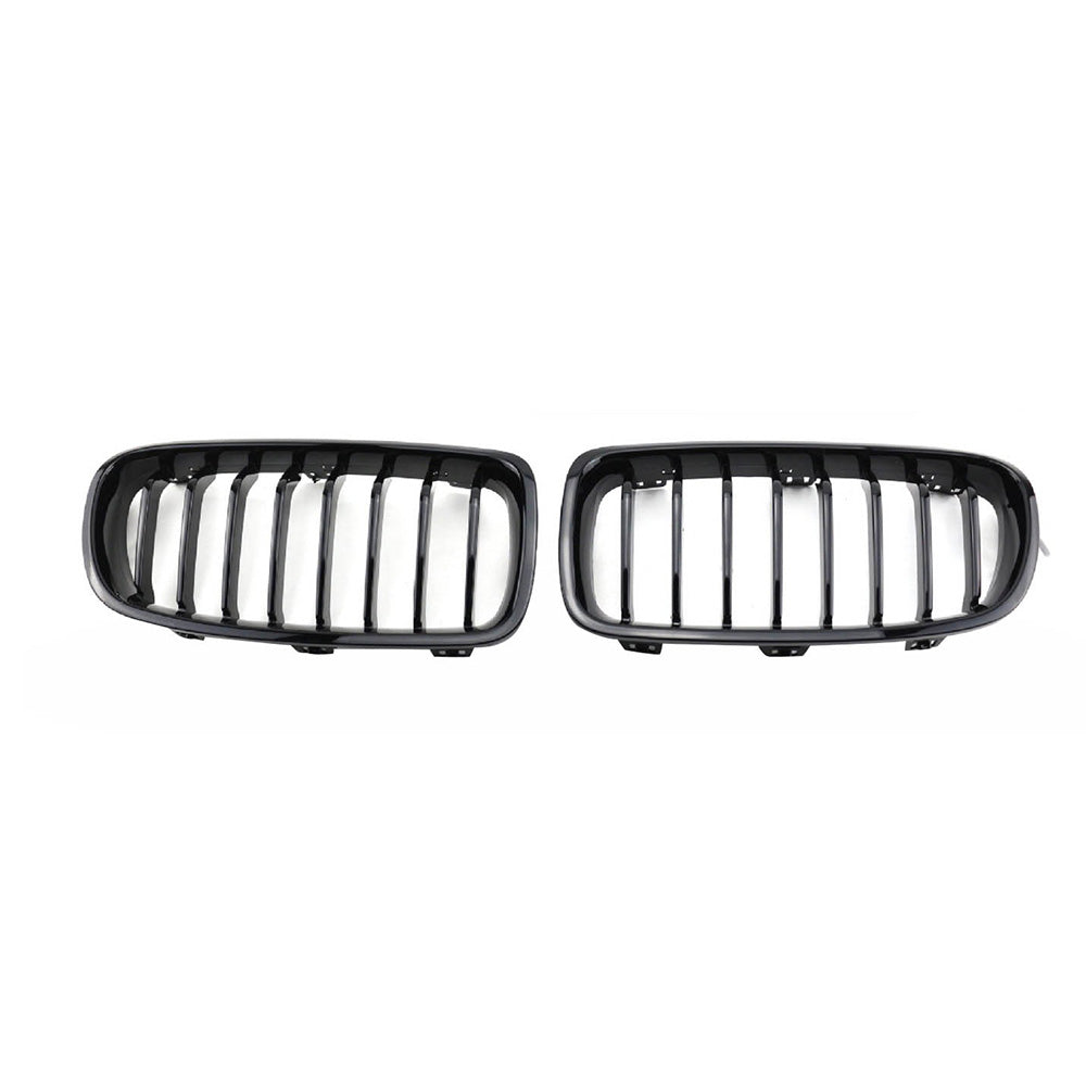 Front Bumper Kidney Grille Grill Suitable For BMW F30 F31 320i 330i 12-18.