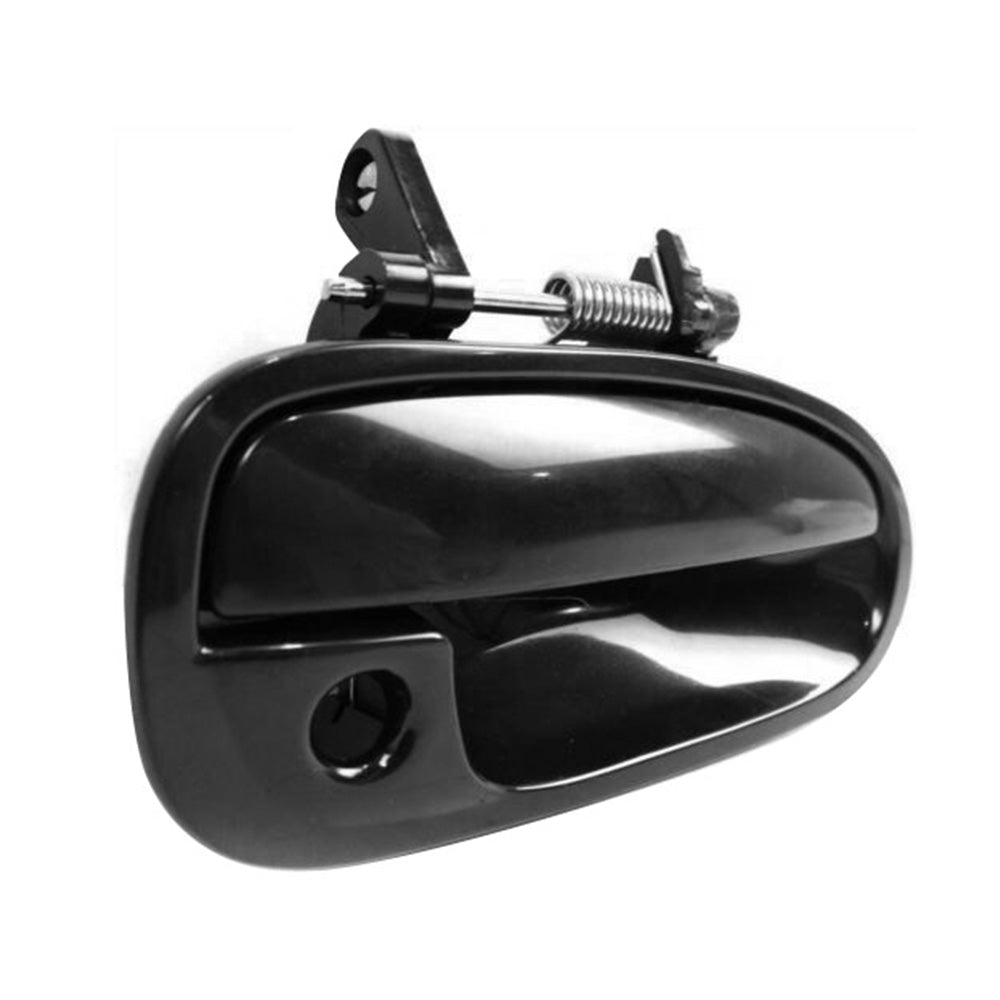 Smooth Black Front Right Outer Door Handle Suitable for Honda Civic EK 1995-2000.