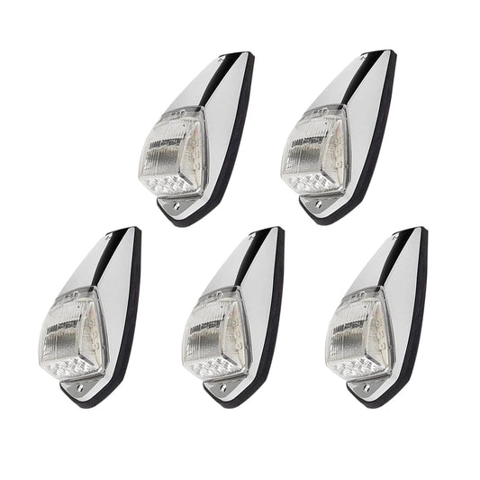 5pcs 12V LED Cab Marker Top Roof Light Suitable For Trucks Peterbilt Kenworth.