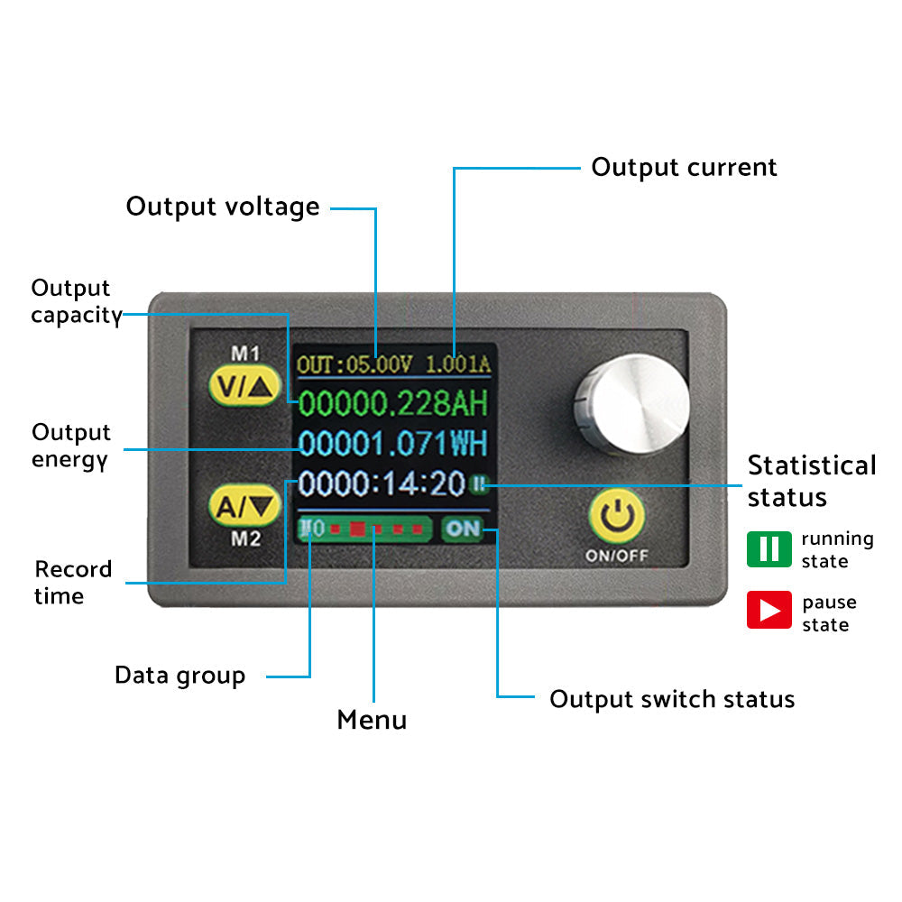 DC 36V 5A 80W Adjustable Regulated Power Supply Buck Boost Converter DC CNC AU.