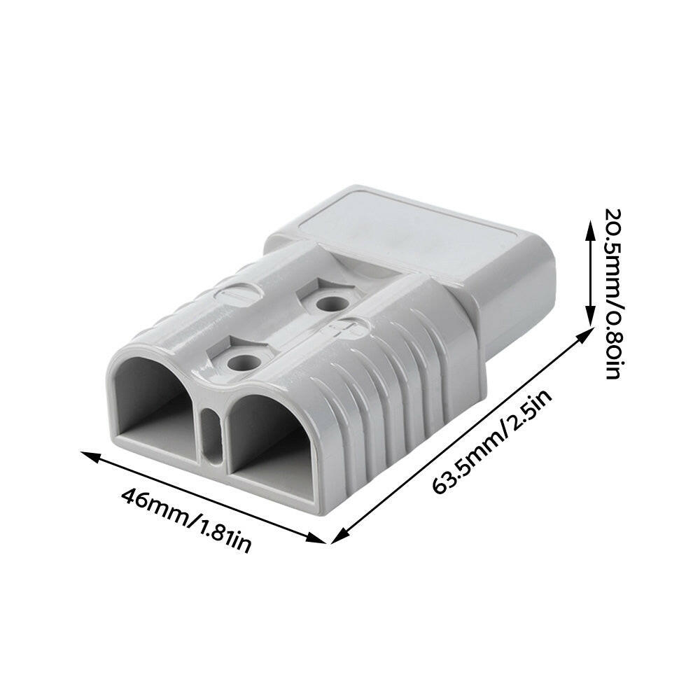 2x Grey Anderson Style Plug 120A Heavy Duty Connector Suitable For Universal Use