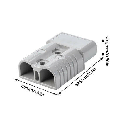 2x Grey Anderson Style Plug 120A Heavy Duty Connector Suitable For Universal Use