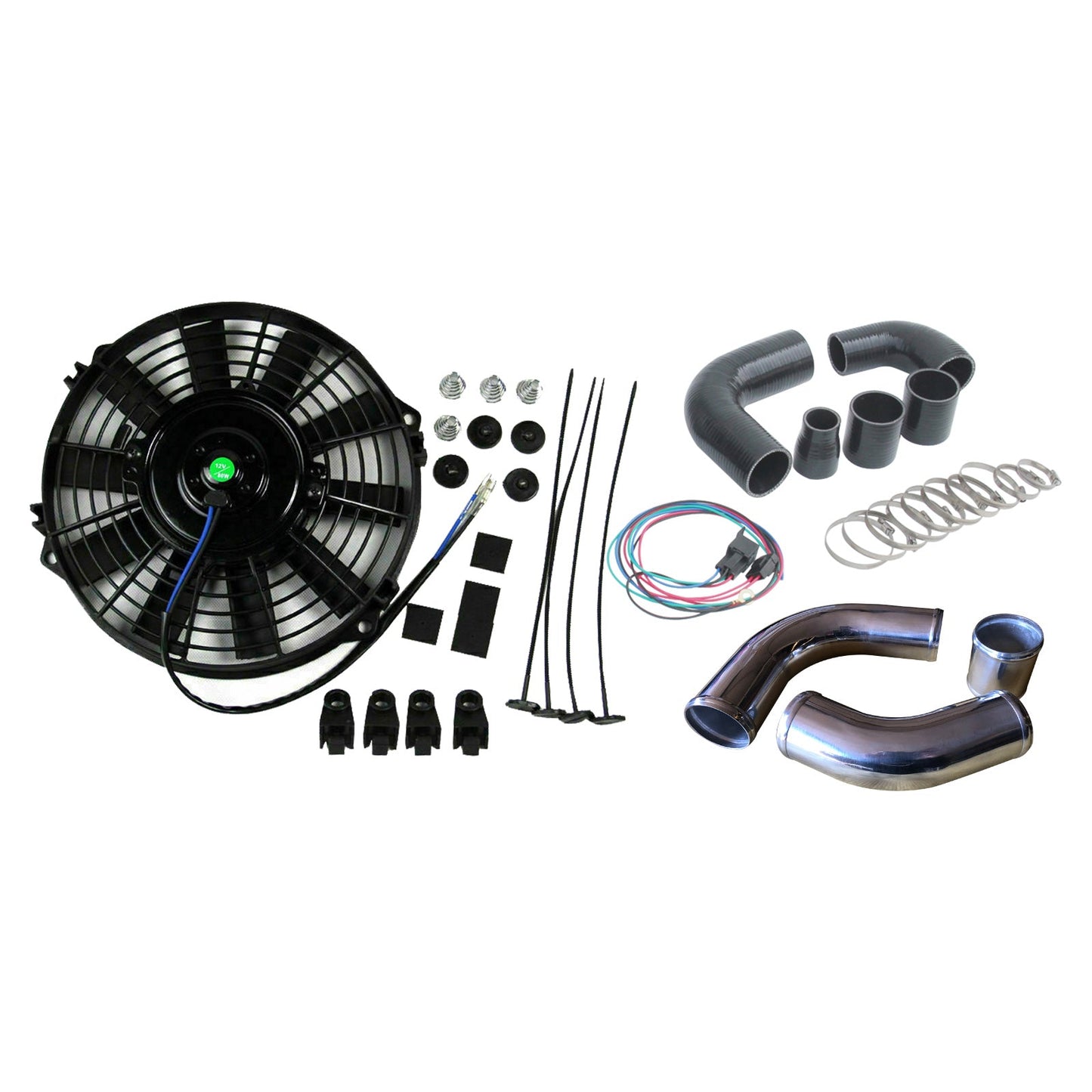 Aluminum Intercooler Hose Pipe Kit Suitable for Nissan Patrol GU 3.0L
