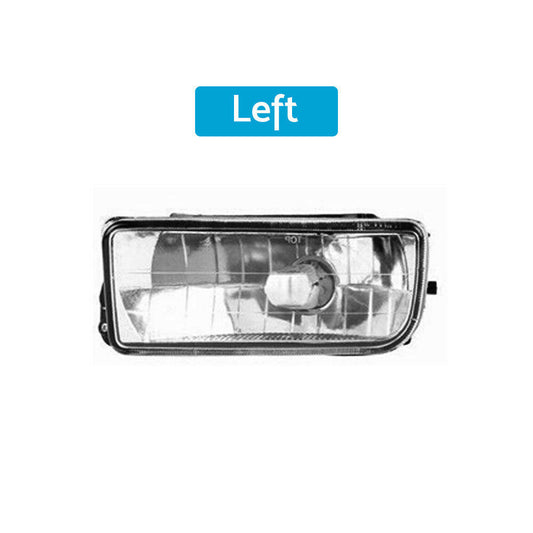 2x Fog Lights Driving Spot Lamps Black Housing Suitable For BMW E36 3 Series 1992-1998.