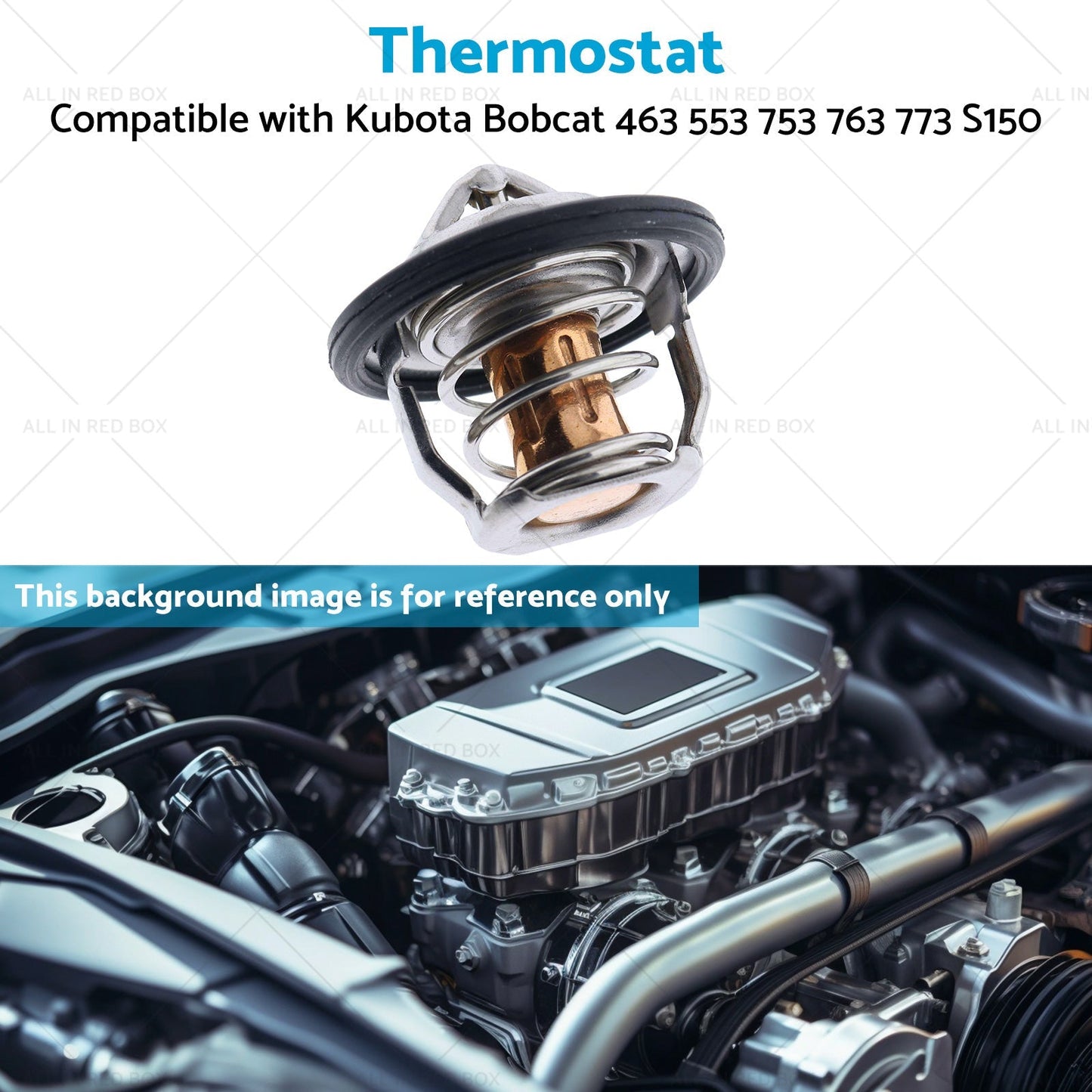 3918235 6653948 Thermostat Suitable for Kubota Bobcat 463 553 753 763 773 S150.