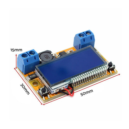 DC-DC Adjustable Buck Converter Step-Down Power Supply Module with LCD and Prote