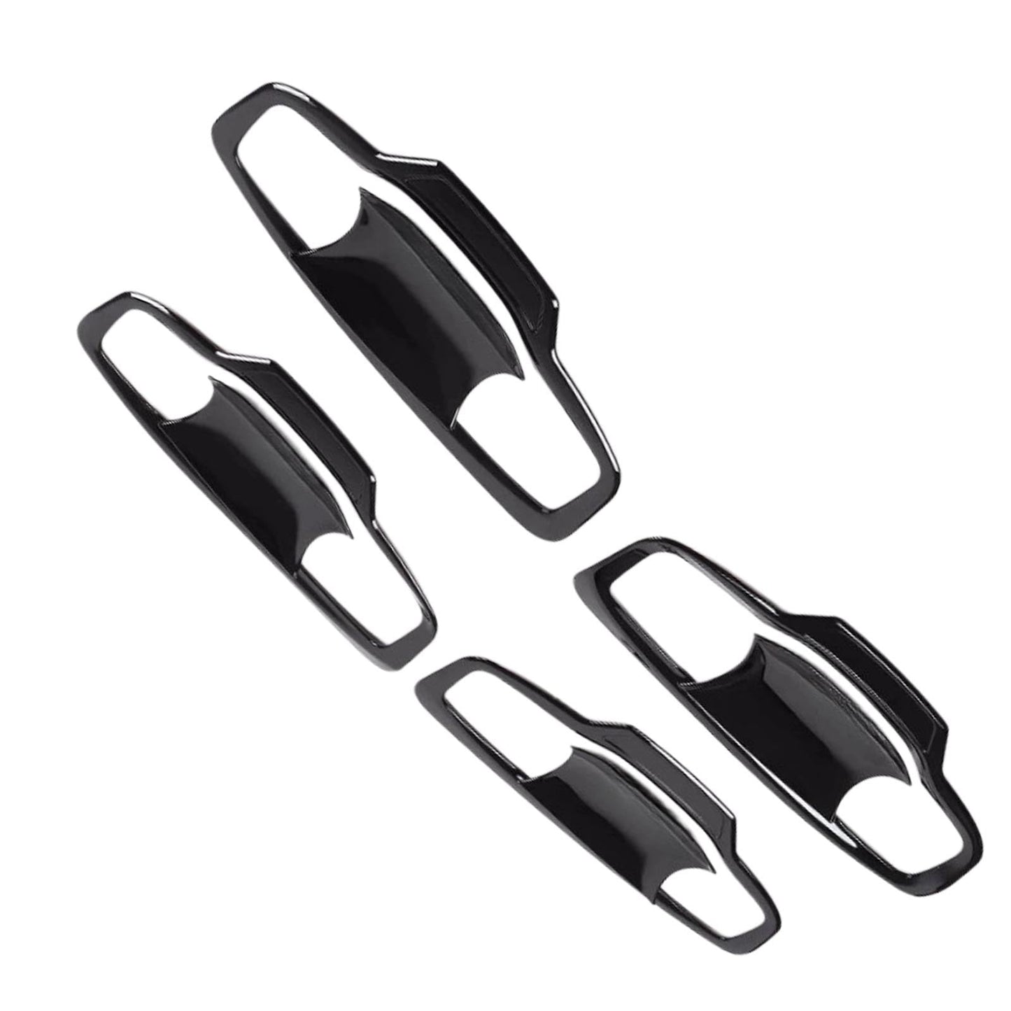 Door Handle Bowl Cover Trim Gloss Black Suitable For Mitsubishi Triton MV 2024+.