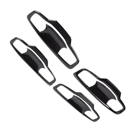 Door Handle Bowl Cover Trim Gloss Black Suitable For Mitsubishi Triton MV 2024+.