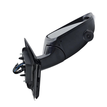 Right Gloss Black 13Pin Mirror with Camera Suitable for Nissan Qashqai J11 14–20