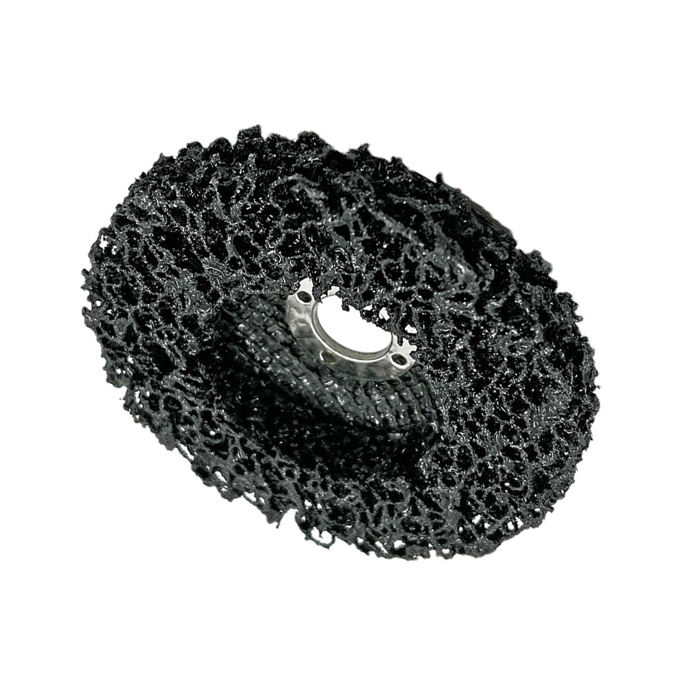 5/10PCS 100mm Poly Strip Disc Wheel Paint Rust Removal Clean Angle Grinder Black.