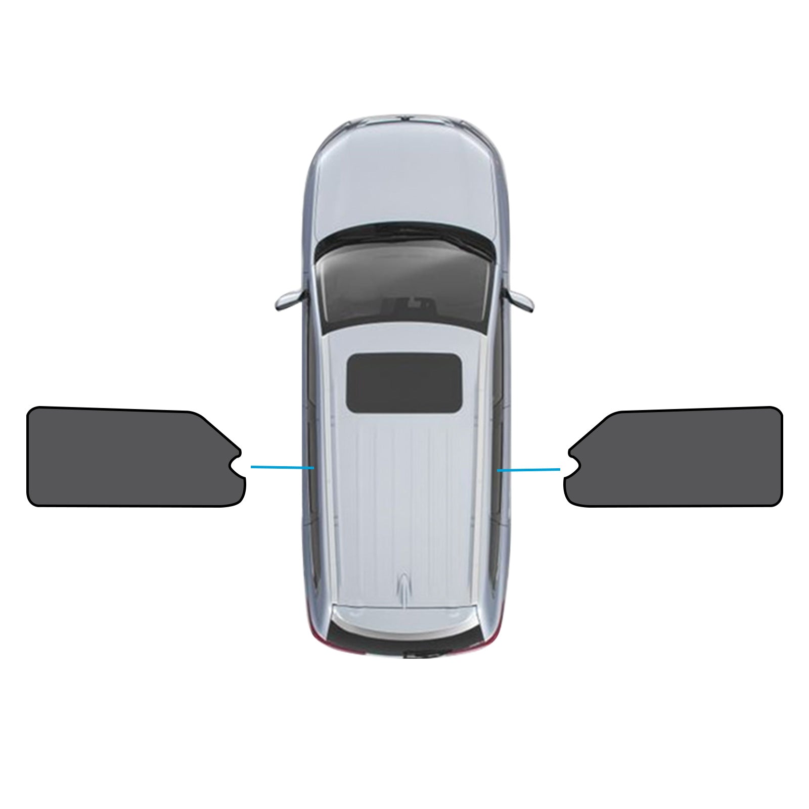 Car Window Shades Suitable For LDV G10 2014-Present UVB & UVA Protection.