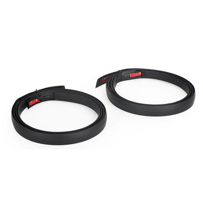 Pair LH & RH Dual Cab Roof Moulding Rubber Strip Suitable For Toyota Hilux 2005-2015.