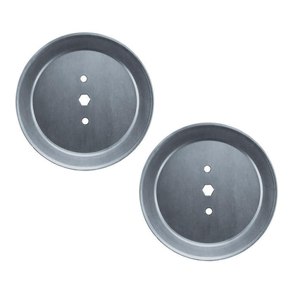 2x Blade Spindle Pulley Suitable For John Deere Sabre Mowers D105 GX20367.