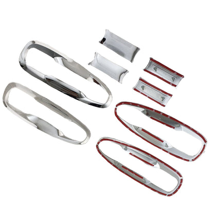 Chrome Door Handle Cover With Bowl Trim Suitable for Toyota Prado 4.0L V6