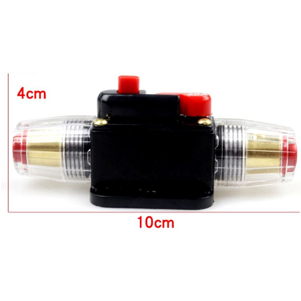 2 PCS AMP Circuit Breaker Dual Battery IP67 Waterproof 12V 24V Fuse Manual Reset.
