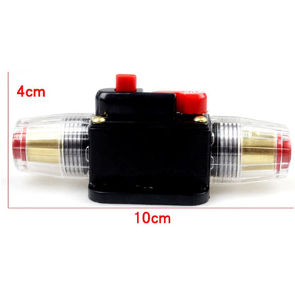 2 PCS AMP Circuit Breaker Dual Battery IP67 Waterproof 12V 24V Fuse Manual Reset.
