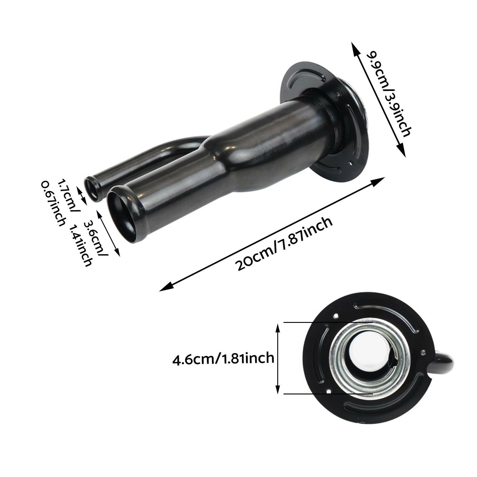 Fuel Tank Filler Neck Tube Pipe Suitable For Ford F-350 F-450 F-550 2005-2007.