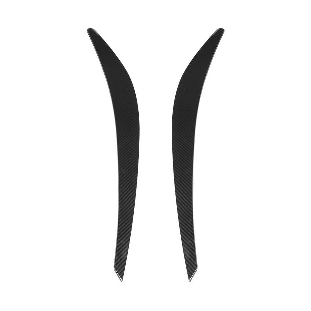Carbon Fiber Style Headlight Eyebrow Trims Covers for Holden Commodore VF SS SSV.