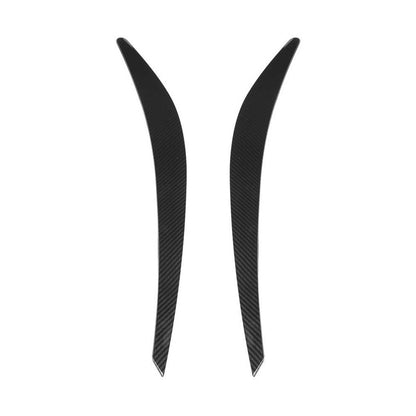 Carbon Fiber Style Headlight Eyebrow Trims Covers for Holden Commodore VF SS SSV.