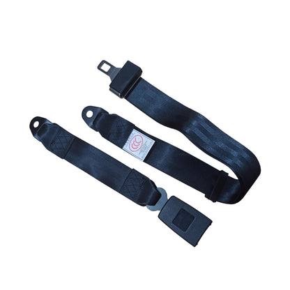 2 Point Retractable Adjustable Seat Lap Sash Belt Strap Suitable for Car Truck