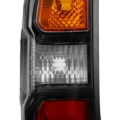 Pair Black Rear Tail Lamp Lights Suitable For Nissan Patrol GU Y61 Wagon 2004-2013.