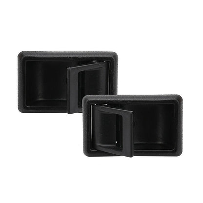 Pair Inner Door Handle Black Suitable For Toyota Landcruiser 75 78 79 Series Front / Rear