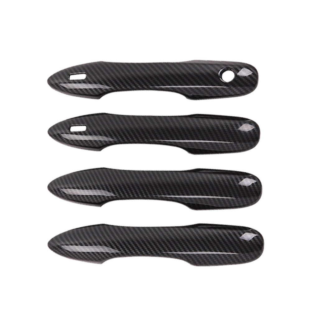 Carbon Fiber Door Handle Cover  and  Bowl Cup Surround Kit Suitable For Toyota Camry.