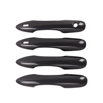 Carbon Fiber Door Handle Cover  and  Bowl Cup Surround Kit Suitable For Toyota Camry.