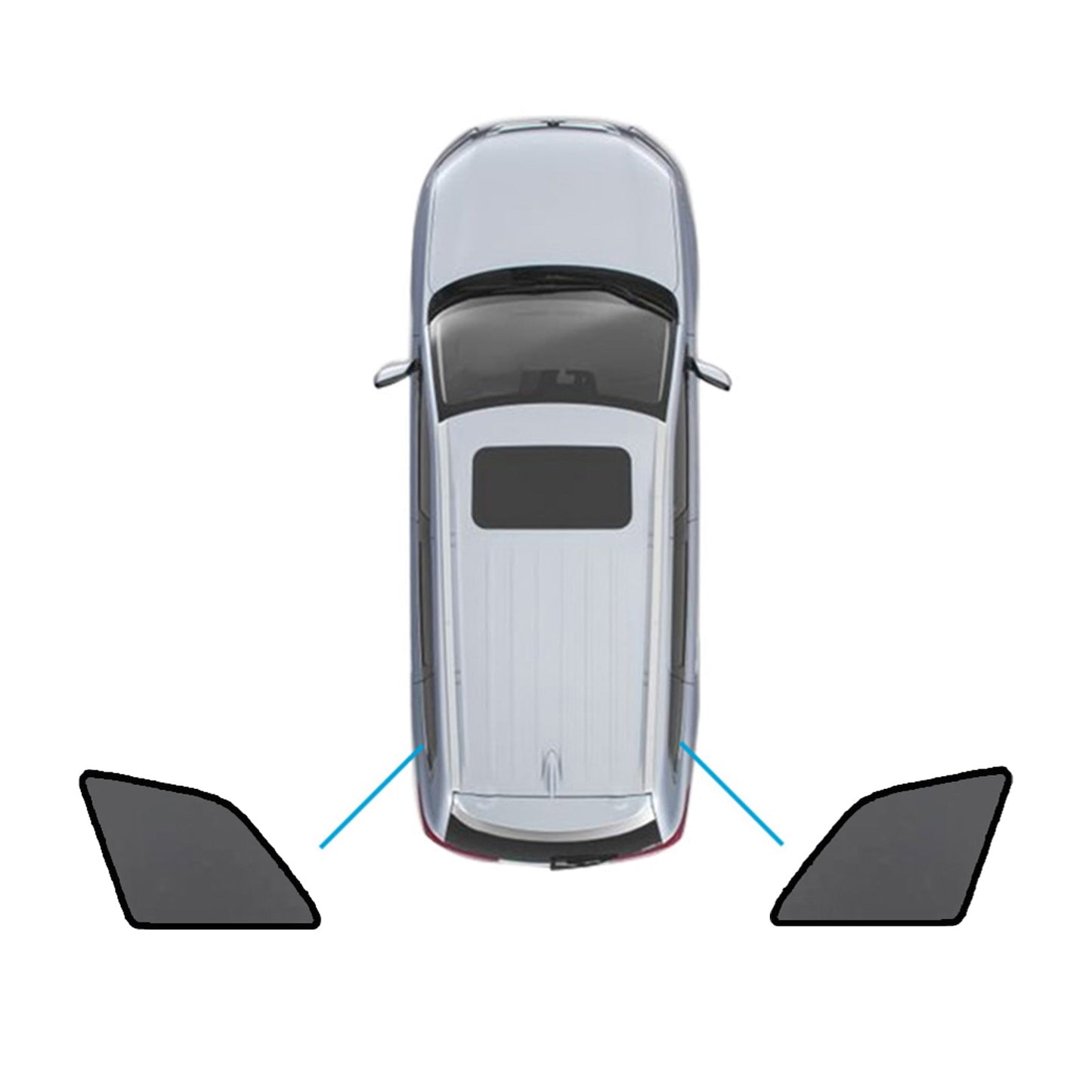 Magnetic Mesh Sun Blind Car Window Shades Suitable for Audi Q7