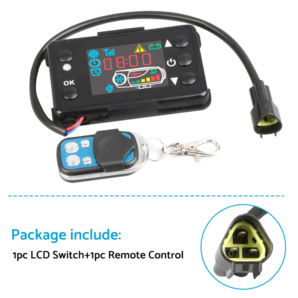 12V 24V LCD Monitor Switch Parking Heater Controller For Car Air Diesel Control.