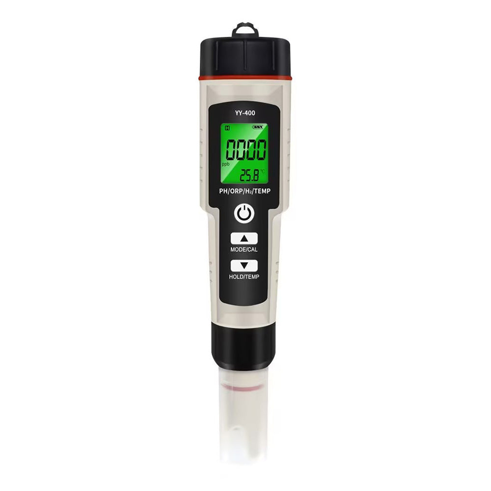 Portable 4 In 1 Hydrogen-Rich Test Pen PH ORP TEMP Water Quality Meter Tester.