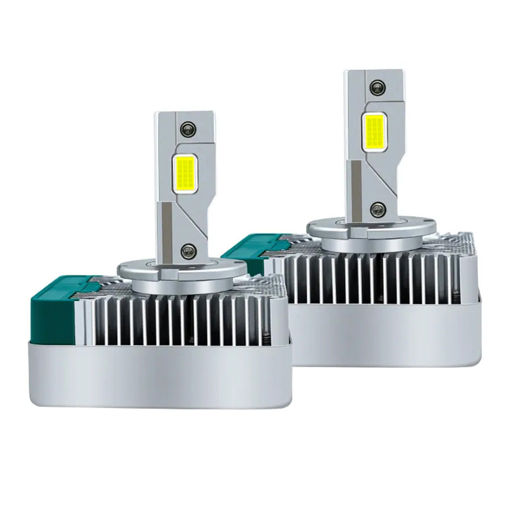 2pcs D5S LED Headlight Bulbs Conversion Kit Replace HID Xenon Lamps 6000K 90W.