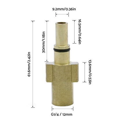 Snow Foam Pressure Washer Adaptor Suitable for AR Blue Clean