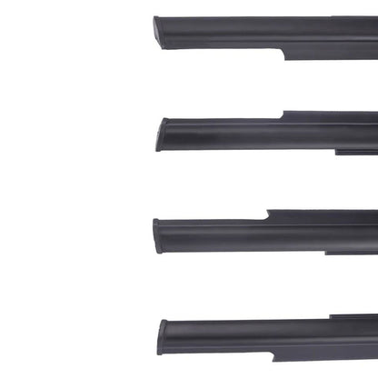 4x Window Weatherstrip Trim Belt Set Suitable For Mitsubishi Lancer 2008-2017