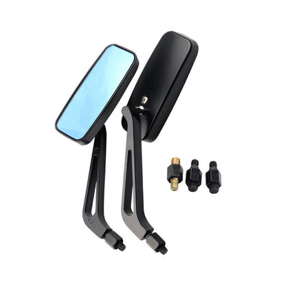 Motorcycle Mirrors Pair Suitable for Chopper Cruiser Bobber Cafe Racer