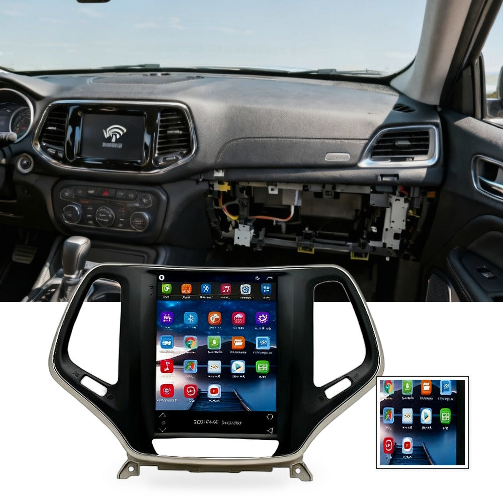 Vertical Screen Android Navigation GPS Suitable for Jeep Cherokee