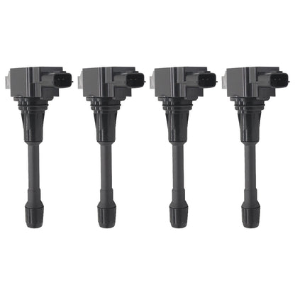 4x Ignition Coils Suitable For Nissan X-Trail / Dualis / Altima / Navara.