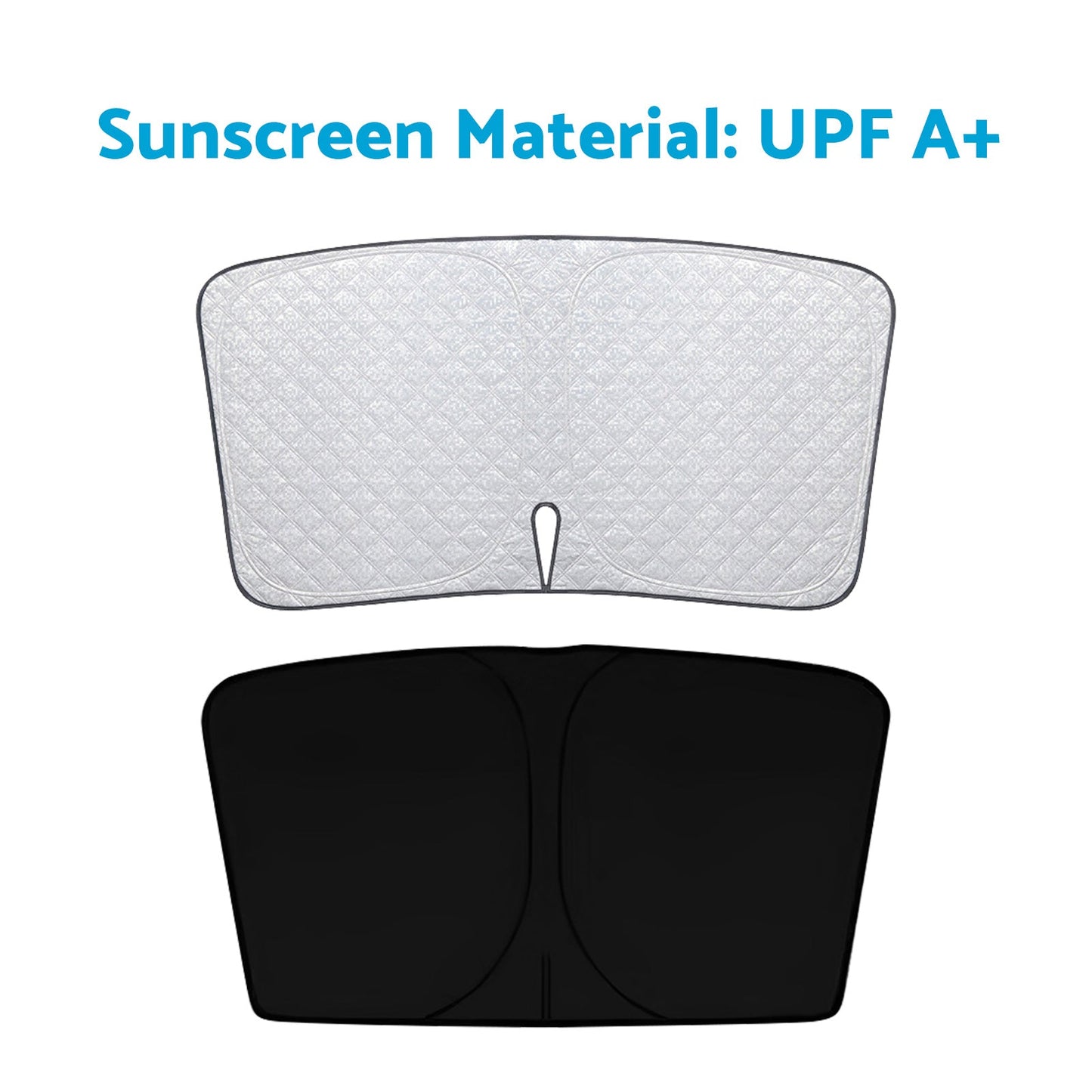 6-Layer Thick WindScreen Sun Shade Suitable For Mazda CX-3 2019-2024 With Storage Bag