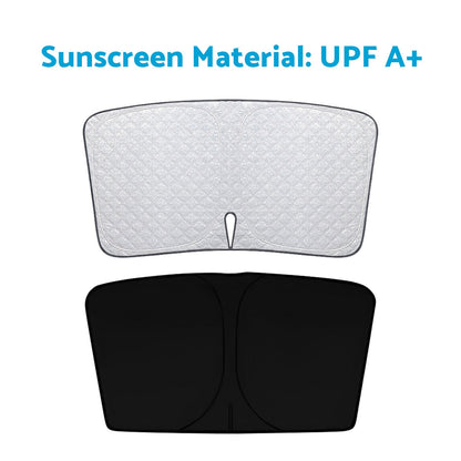 6-Layer Thick WindScreen Sun Shade Suitable For Ford Transit Custom 2013-2022