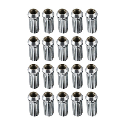 20x Extreme 14x1.5 Chrome Spline Wheel Nuts Suitable For VE Holden Landcruiser