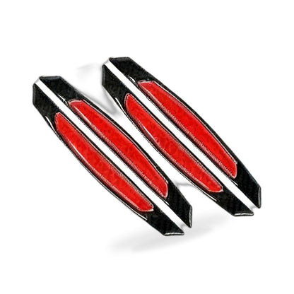 Reflective Carbon Fiber Car Door Edge Guard Bump Protector Sticker Suitable for