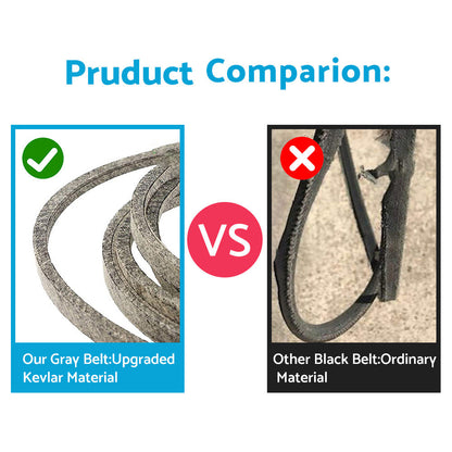 2x Deck Belt Suitable For 42-Inch John Deere & Sabre Mowers GX20072 / GY20570