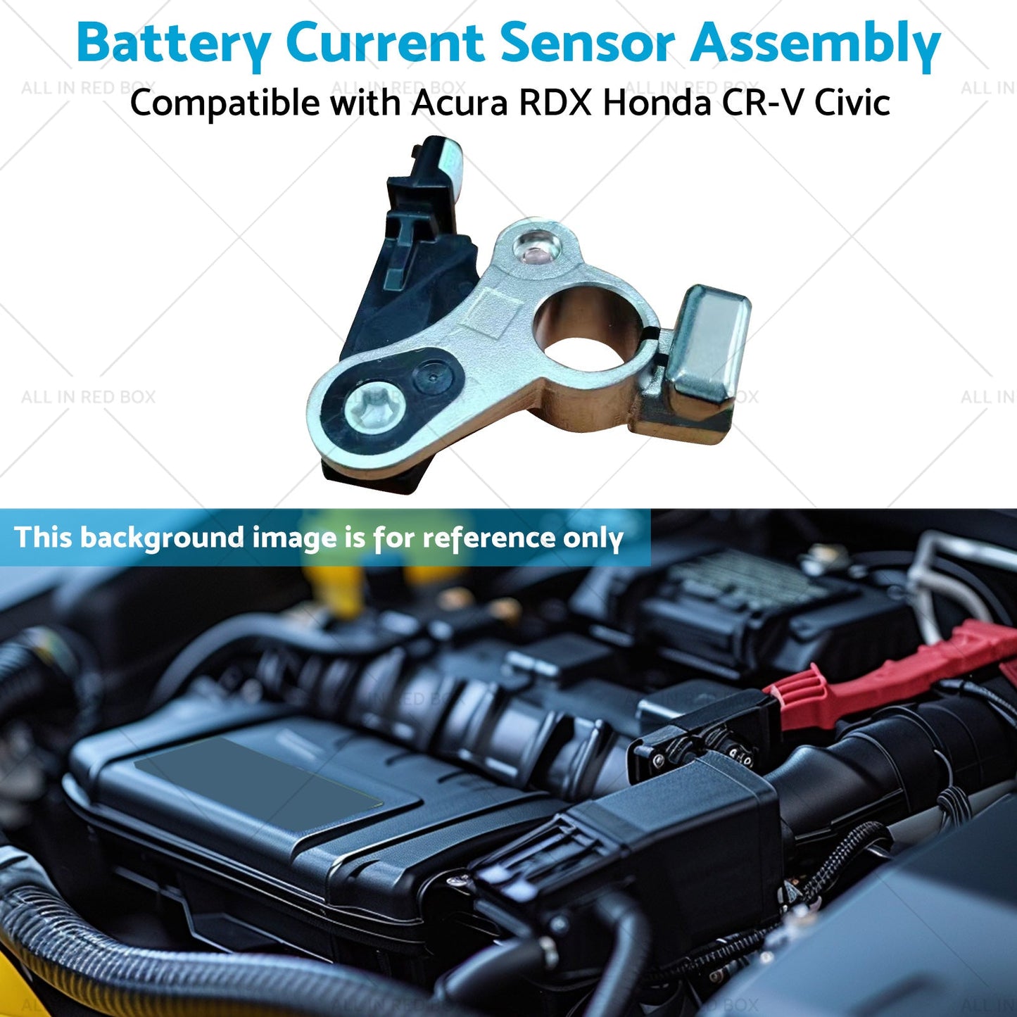 Battery Current Sensor Assembly Suitable for Acura RDX Honda CR-V Civic 12-17.