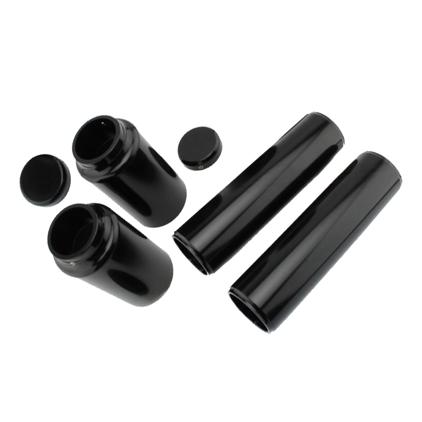Black Front Fork Cover Suitable for Harley-Davidson V-Rod