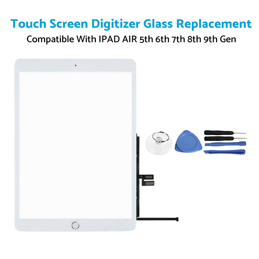 Touch Screen Digitizer Suitable for iPad 5th 6th 7th 8th 9th Generation
